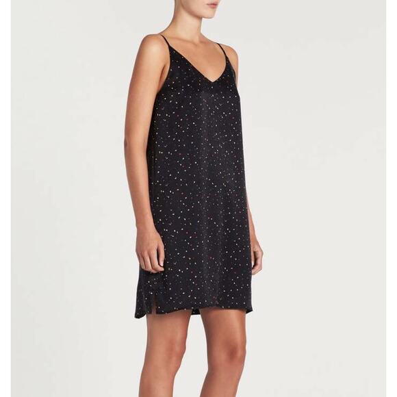 Rails Brianna 100% Silk Mini Slip Dress | Pink Pineapple XS - Picture 2 of 9